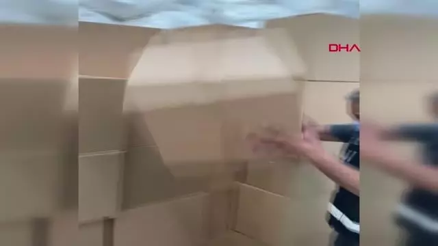 Adana'da 263 milyon 400 bin makaron ele geçirild