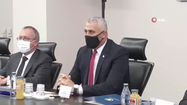 Bakan Özer, KKTC Eğitim ve Kültür Bakanı Amcaoğlu'nu ağırladı