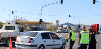Gönen'de trafik kazasında 2 kişi yaralandı
