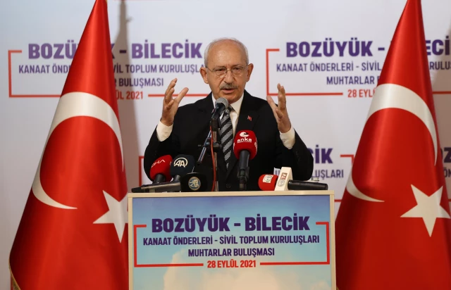 Kılıçdaroğlu, Bilecik'te kanaat liderleri, muhtarlar ve STK temsilcileriyle buluştu (2)