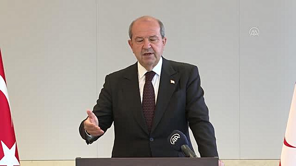 KKTC Cumhurbaşkanı Tatar, üçlü görüşmenin ardından konuştu: (2) - Vimarsana News