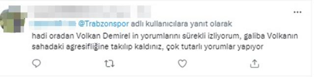 Volkan Demirel, birinci sefer Trabzonsporlular'dan dayanak gördü! Yorumları mest etti