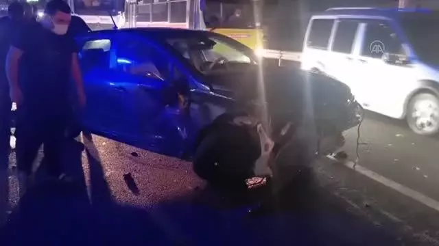 Son dakika gündem: Zincirleme trafik kazasında 7 kişi yaralandı