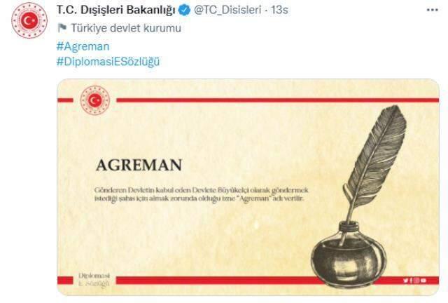 ABD'nin Ankara büyükelçiliği adayının skandal açıklamalarına Dışişleri'nden tokat üzere cevap