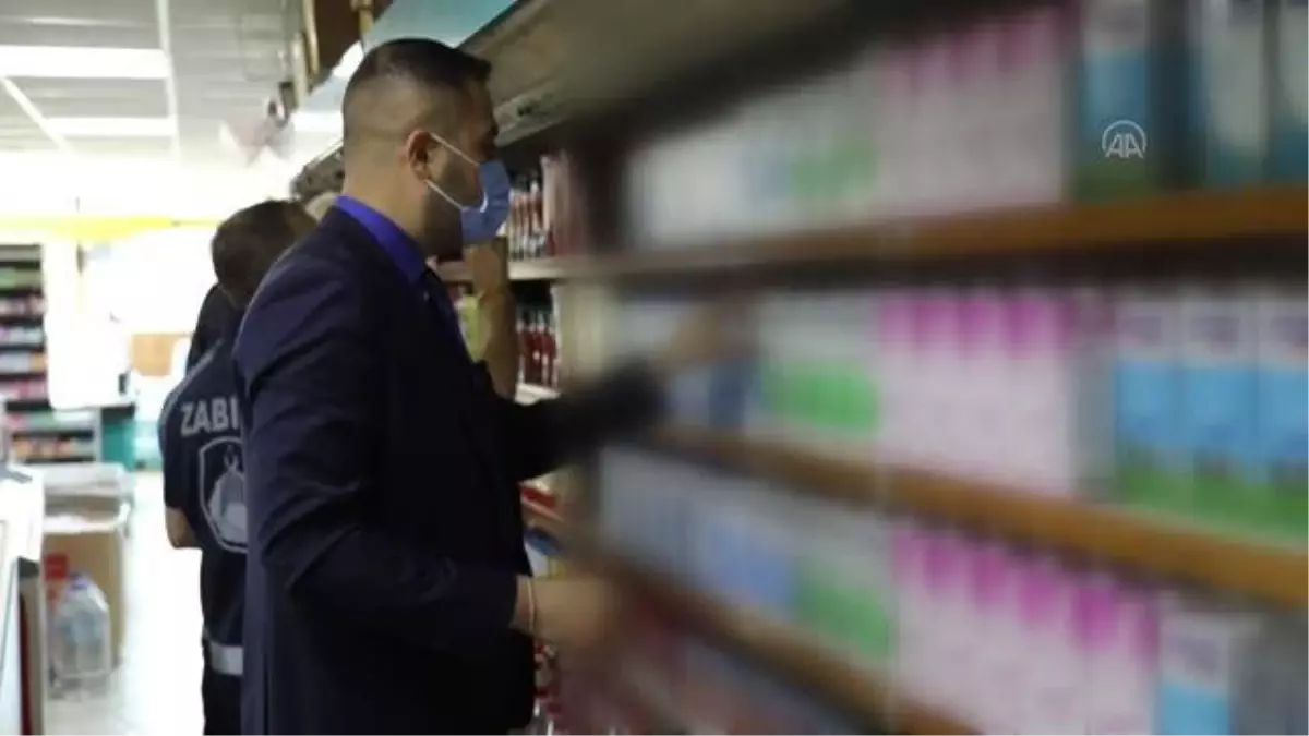 Çubuk'ta zabıta ekipleri fiyat ve etiket denetimi yaptı