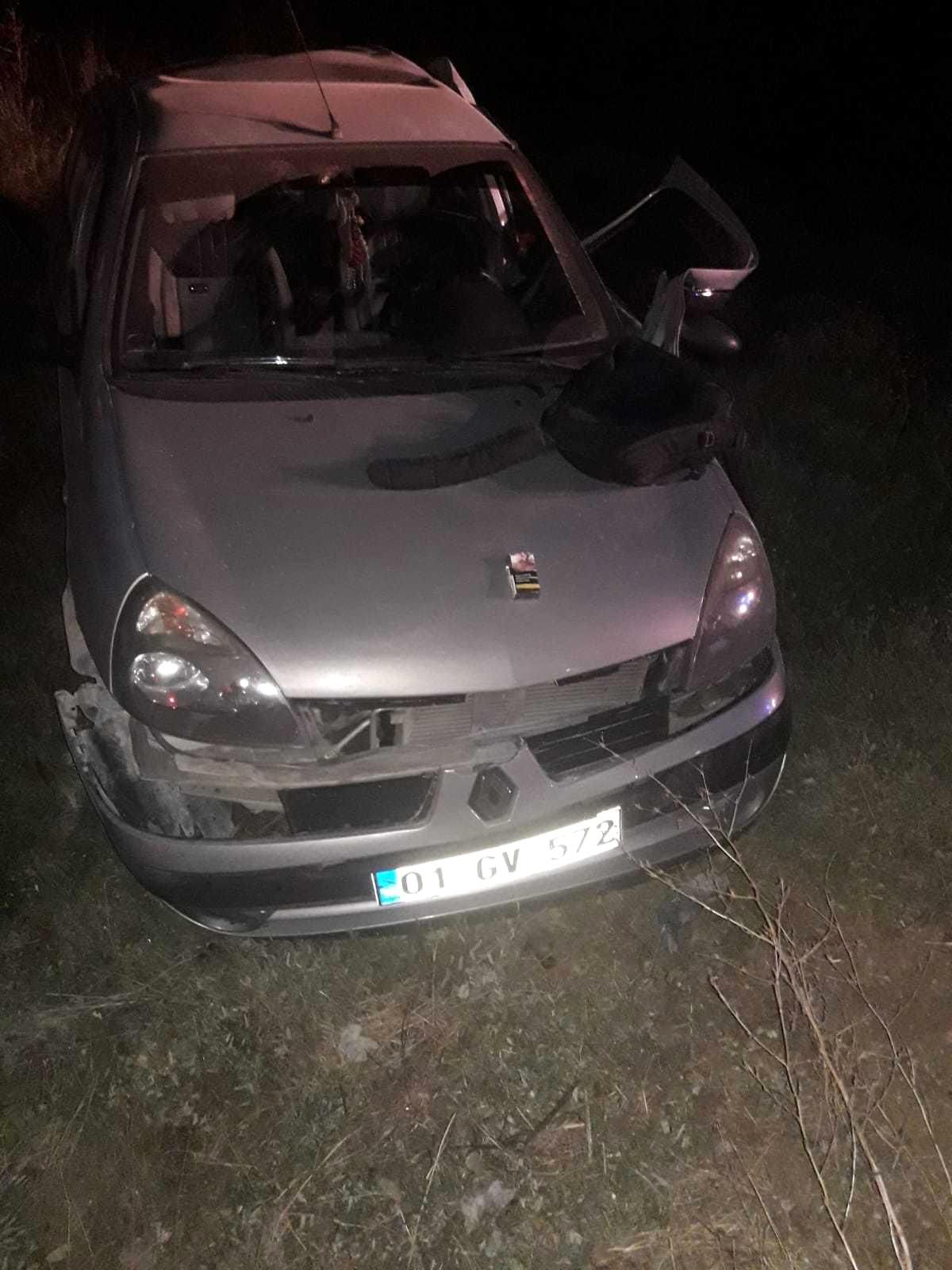 Doğanşehir otomobiller çarpıştı: 1 yaralı