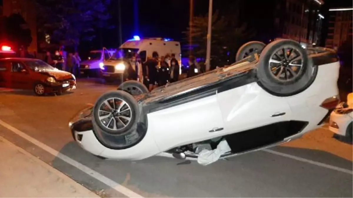 Edirne'de cip ile otomobil çarpıştı: 4 yaralı