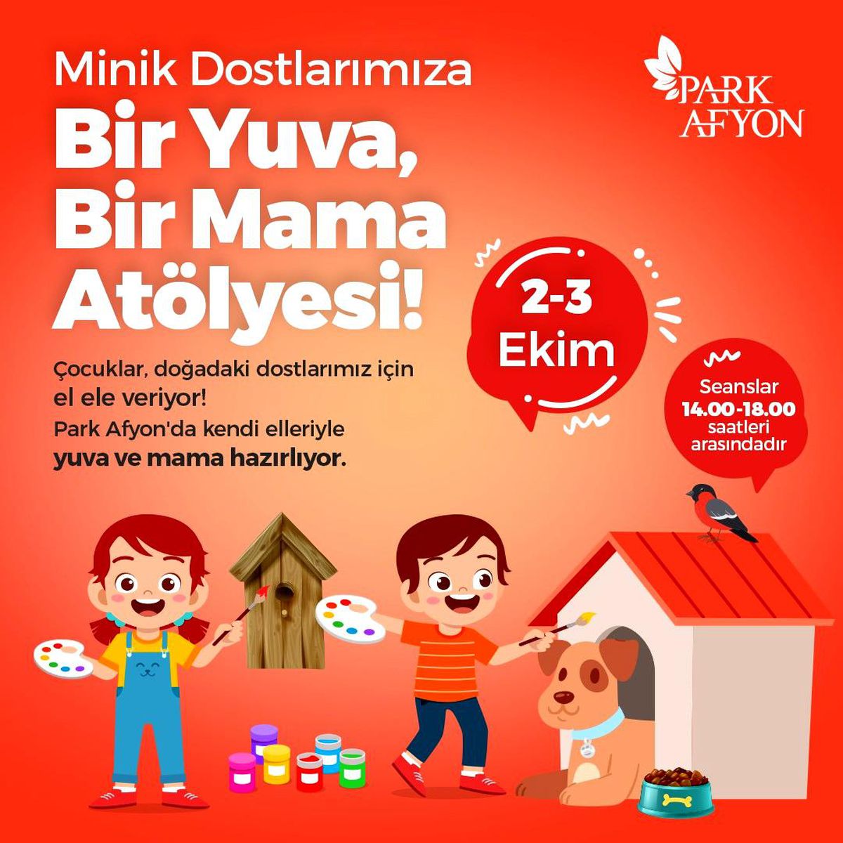 Minik dostlar için 'Bir Yuva Bir Mama Atölyesi' kurulacak - Vimarsana News