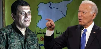 Teröristbaşı Mazlum Kobani itiraf etti: Biden bizi Suriye'de yalnız bırakmayacağının sözünü verdi