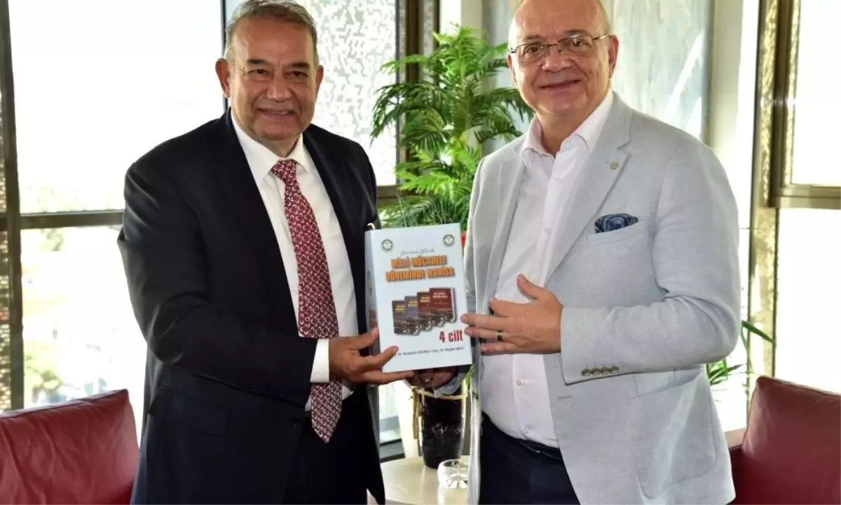 Başkan Ergün Arif Koşar'ı Konuk Etti