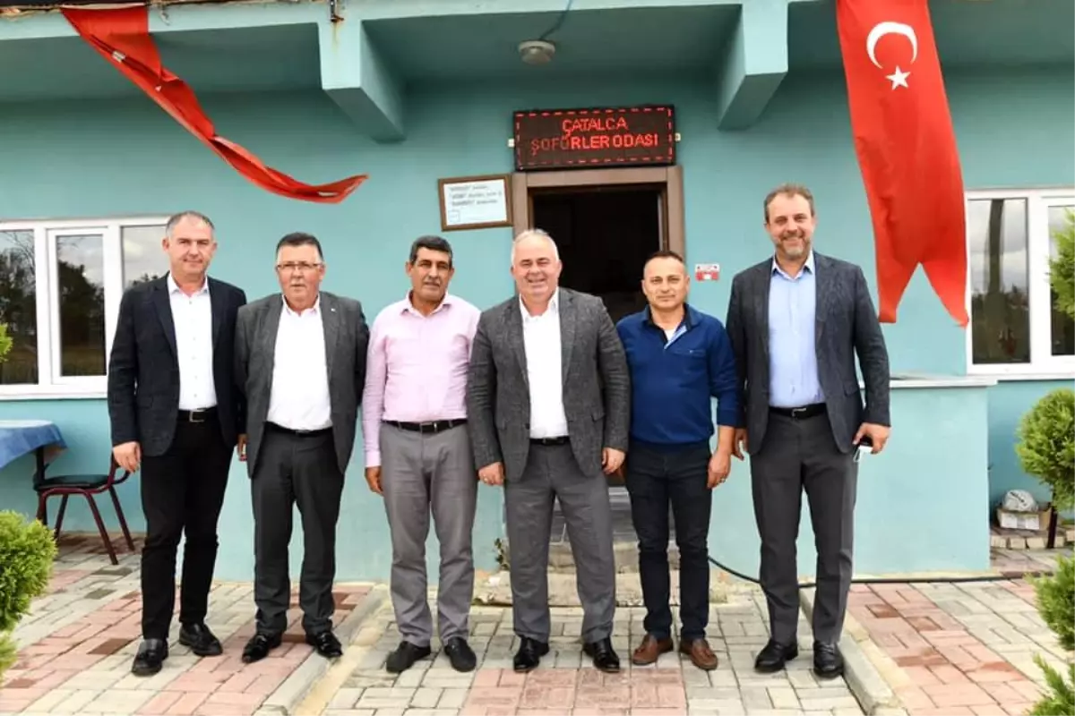 BAŞKANIMIZ MESUT ÜNER'DEN ŞOFÖRLER ve OTOMOBİLCİLER ODASINA ZİYARET