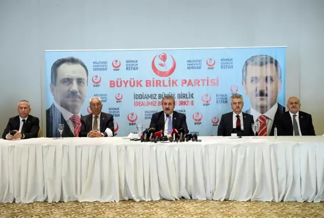 BBP Genel Lideri Destici, gündemi kıymetlendirdi