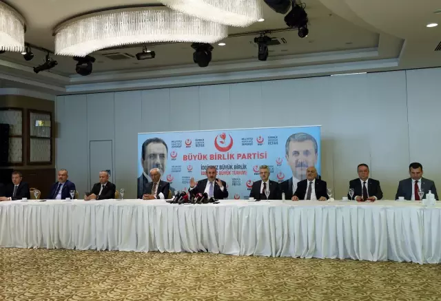 BBP Genel Lideri Destici, gündemi kıymetlendirdi