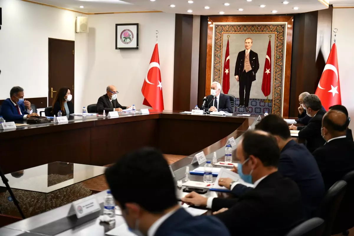 Kaymakamlar Toplantısı Gerçekleştirildi