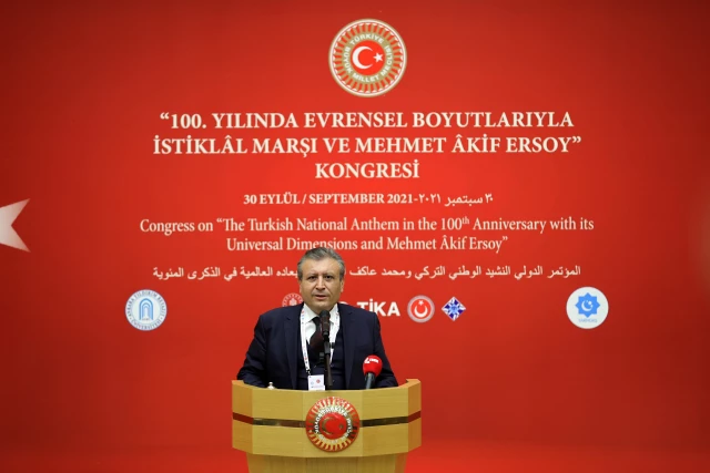 Şentop, 100. Yılında Kozmik Boyutlarıyla İstiklal Marşı ve Mehmet Akif Ersoy Kongresi'nde konuştu Açıklaması