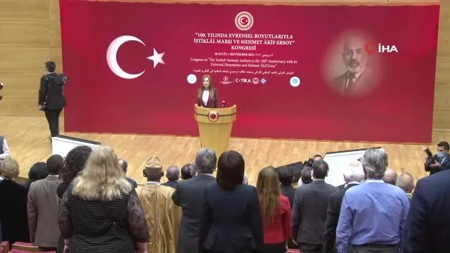 Son dakika haberi: TBMM Lideri Mustafa Şentop: "İstiklal Marşı yaygın, yanlış anlayışı İstiklal Savaşı kazanıldıktan sonra değil, ufuktan zafer emarelerinin...