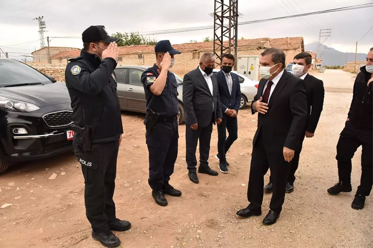 Vali Işık Mecidiye Köyünü Ziyaret Etti