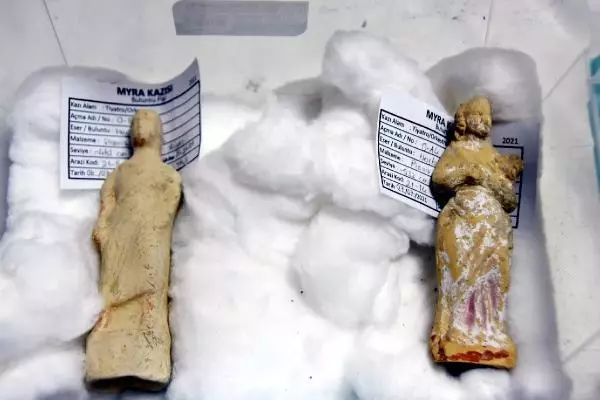 'ANADOLU'NUN POMPEİSİ' MYRA'DAN TARİH FIŞKIRDI