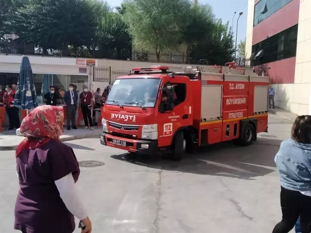 Son dakika haber: Aydın Kadın Doğum ve Çocuk Hastalıkları Hastanesi'nden tatbikat gerçeğini aratmadı
