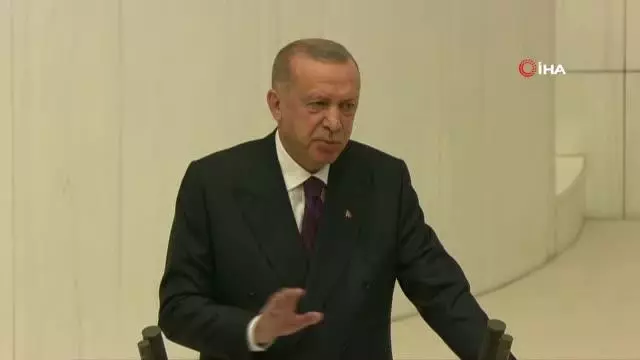 Cumhurbaşkanı Erdoğan, TBMM 27. dönem 5. yasama yılı açılış konuşmasını yaptı