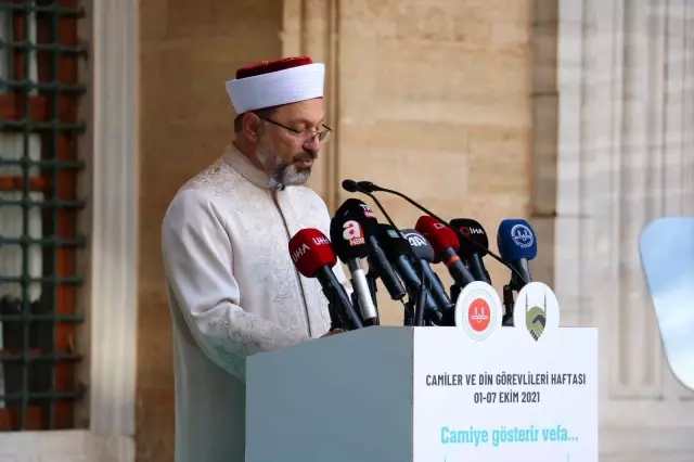 Diyanet İşleri Başkanı Erbaş: Diyanet, FETÖ, DEAŞ, PKK gibi örgütlere karşı her zaman gençleri bilinçlendirmiştir