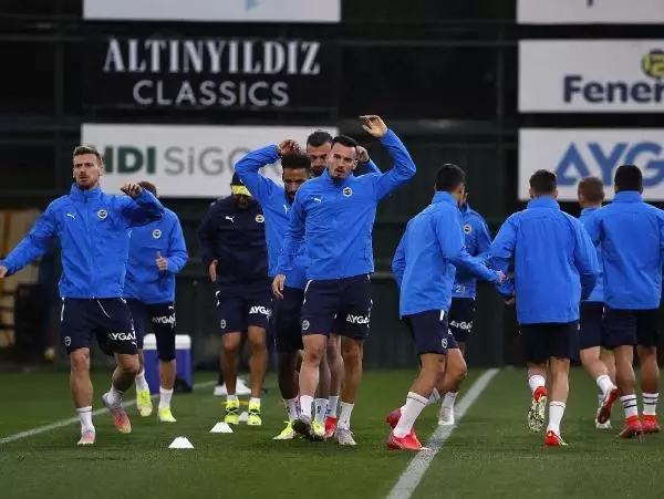 Fenerbahçe'de Kasımpaşa hazırlıkları başladı