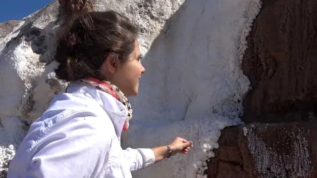 Günlük 200 bin litre çıkan doğal kaynak suyundan elde ediliyor: Mineral deposu tuz, 5 bin yıldır kullanılıyor