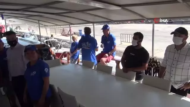 'Ruhun Yelkenleri' projesi ekibi Silifke'de