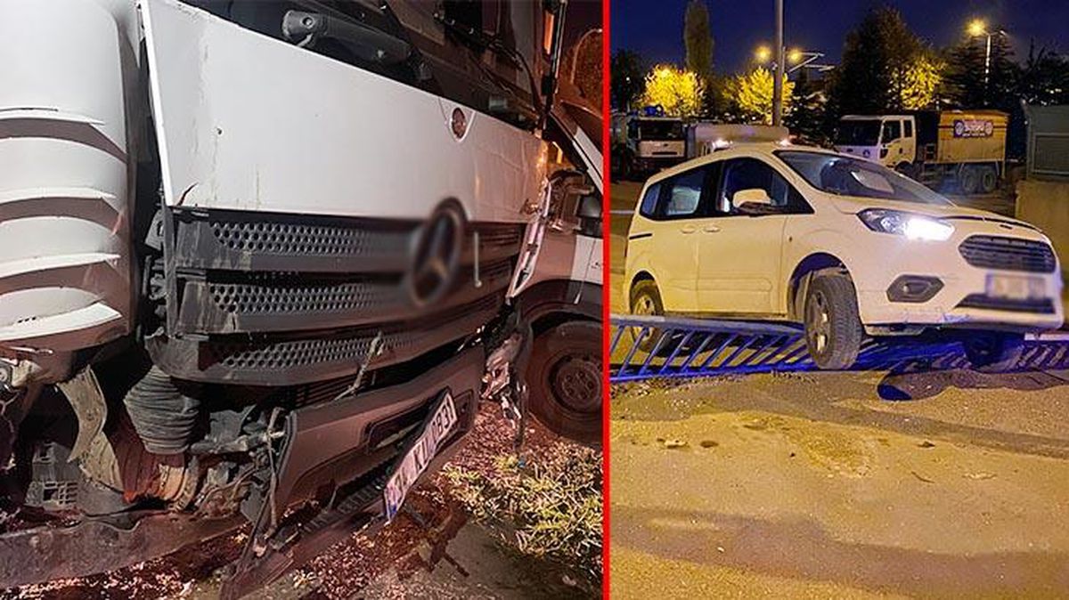 Alkollü şekilde çaldığı kamyonla, 10'dan fazla araca çarptı! Şehir savaş alanına döndü