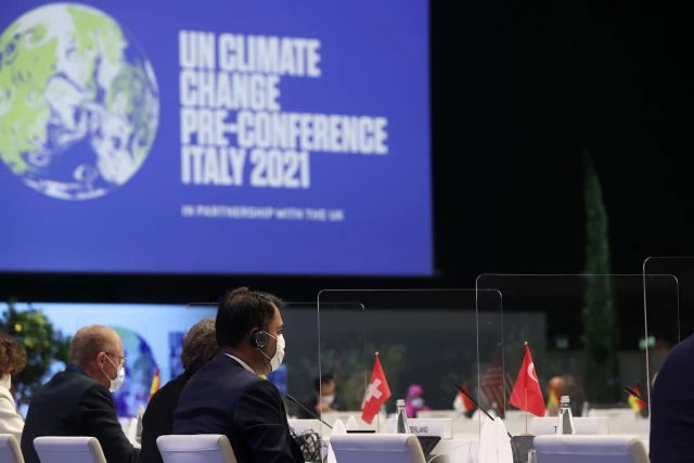 Bakan Kurum, BM İklim Değişikliği Çerçeve Mukavelesi İcra Yöneticisi ile görüştü