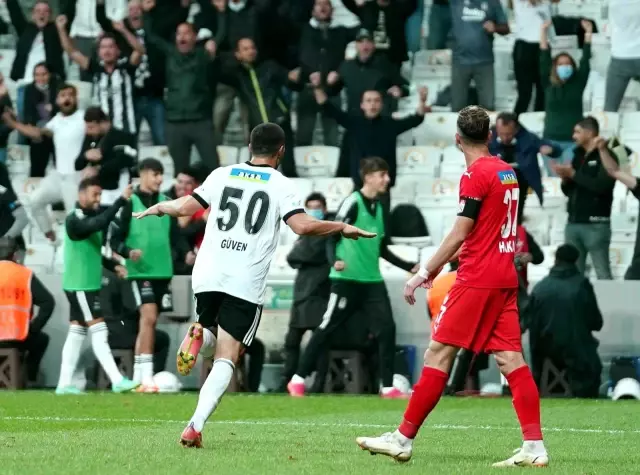Beşiktaş'ın son 3 golü Güven'den geldi