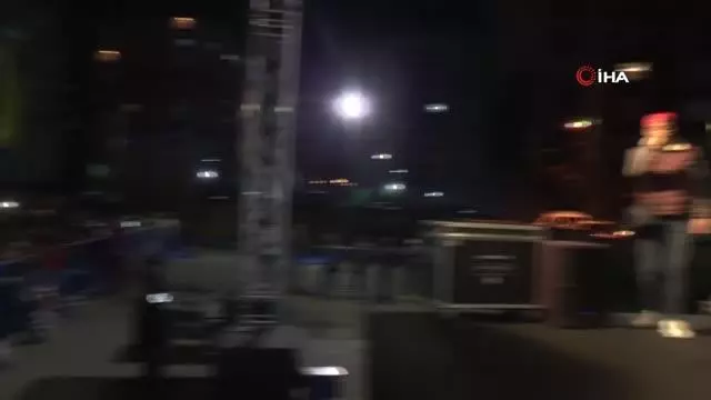 Erzurum'da açık hava konseri