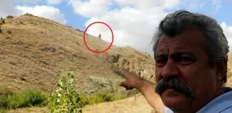 Dağın tepesindeki ''Gelin taşı'' görenleri dönüp bir daha baktırıyor! Hikayesi ise iki gelinin kavgasına dayanıyor