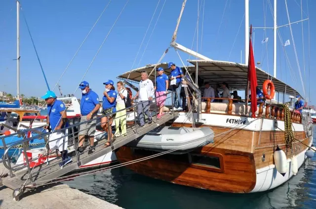 'Ruhun Yelkenleri' projesi ekibi Silifke'de