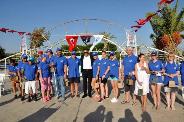 'Ruhun Yelkenleri' projesi ekibi Silifke'de