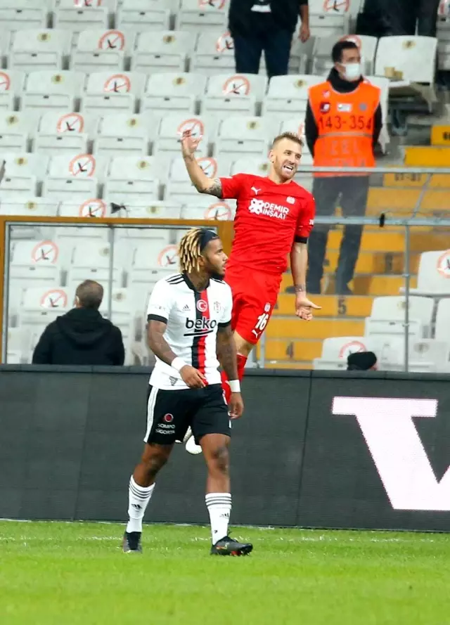 Süper Lig: Beşiktaş: 2 - DG Sivasspor: 1 (Maç sonucu)