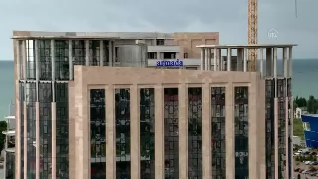 Trabzon Dünya Ticaret Merkezinin yüzde 90'ı tamamlandı