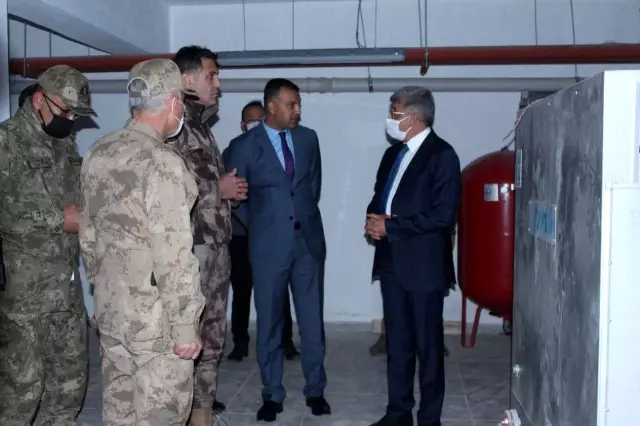 Vali Bilmez emniyet lojmanlarında incelemelerde bulundu