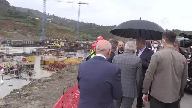 AK Parti Genel Başkanvekili Kurtulmuş, Ordu Şehir Hastanesi inşaatını inceledi