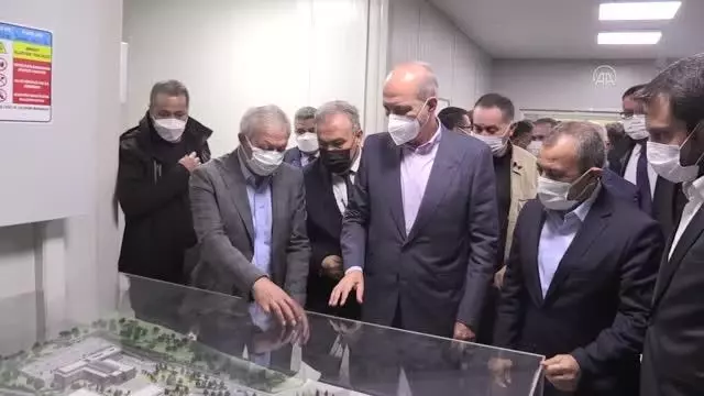 AK Parti Genel Başkanvekili Kurtulmuş, Ordu Şehir Hastanesi inşaatını inceledi