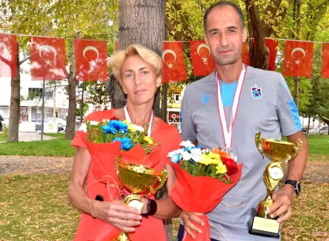 Elbistan Ultramaraton Türkiye Şampiyonası'nda ödül ve kupalar sahiplerini buldu