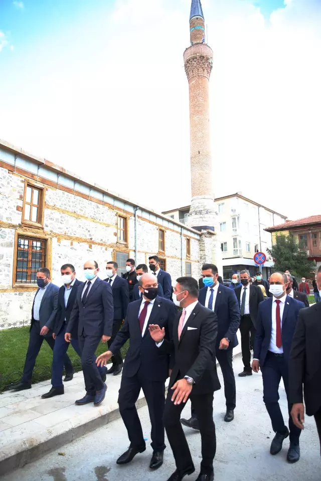 Son dakika haberleri! ESKİŞEHİR - KKTC Cumhurbaşkanı Tatar, Eskişehir ziyaretinde açıklamalarda bulundu