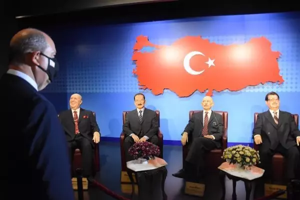 KKTC CUMHURBAŞKANI TATAR: KIBRIS'IN YUNANİSTAN'A BAĞLANMASINA ASLA GEÇİT VERMEYECEĞİZ