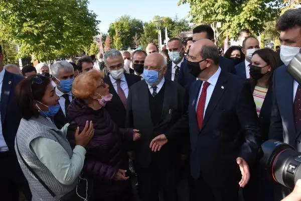 KKTC CUMHURBAŞKANI TATAR: KIBRIS'IN YUNANİSTAN'A BAĞLANMASINA ASLA GEÇİT VERMEYECEĞİZ