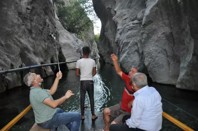 Mersin'deki Kisecik Kanyonu'na ziyaretçi ilgisi