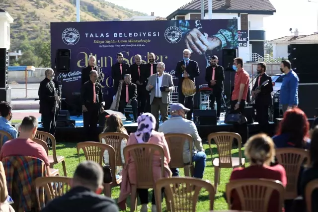 Talas'ta Yaşlılar Günü'ne özel Altın sesler konseri