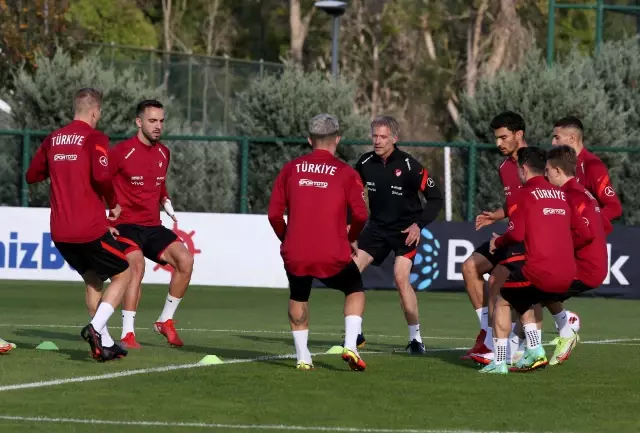 A Milli Futbol Takımı, Norveç maçı hazırlıkların başladı