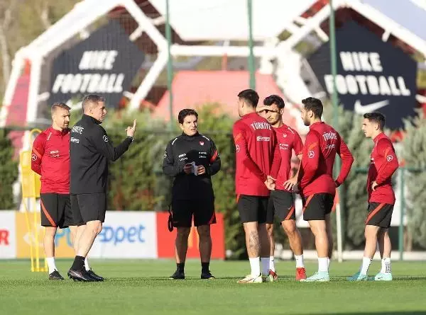 A Milli Futbol Takımı, Norveç maçı hazırlıkların başladı