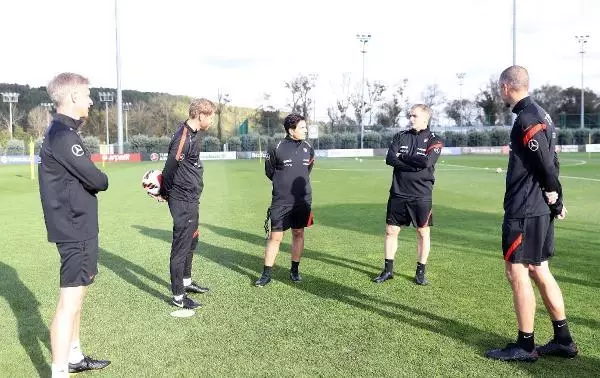 A Milli Futbol Takımı, Norveç maçı hazırlıkların başladı