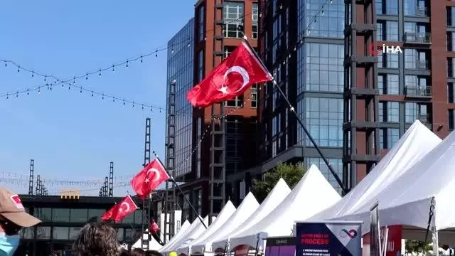 ABD'deki Türk festivali büyük ilgi gördü